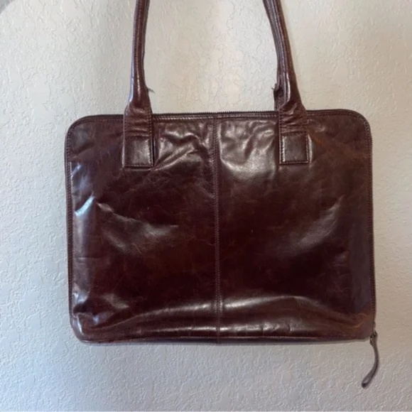 latico brown leather computer bag - Picture 2 of 11